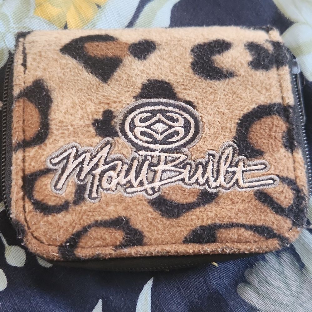 Maui Built Leopard Print Wallet
